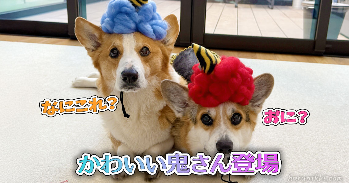 かわいい鬼さん登場